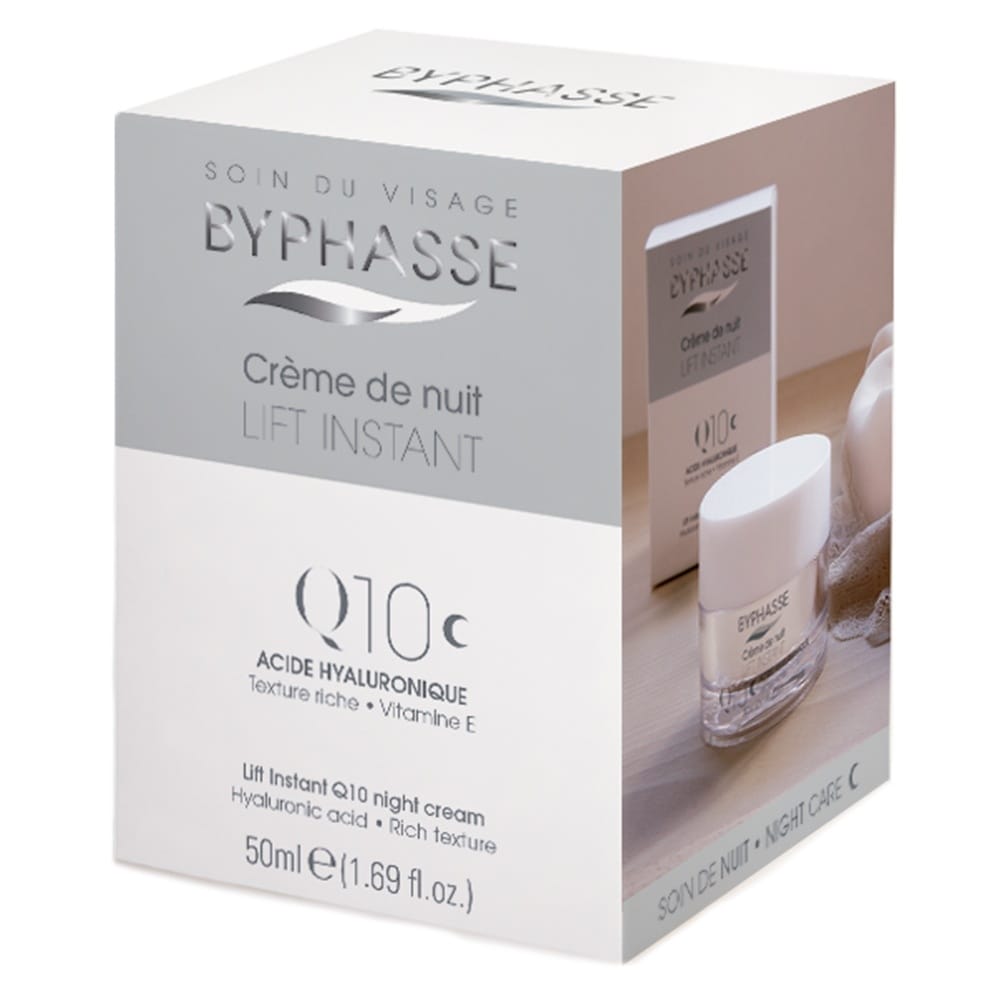 CREMA CUIDADO DE NOCHE LIFT INSTANT Q10 50ML (BYPHASSE) – Saba Aqua